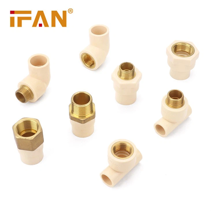 Cov khoom siv yas ruaj khov CPVC yeeb nkab haum