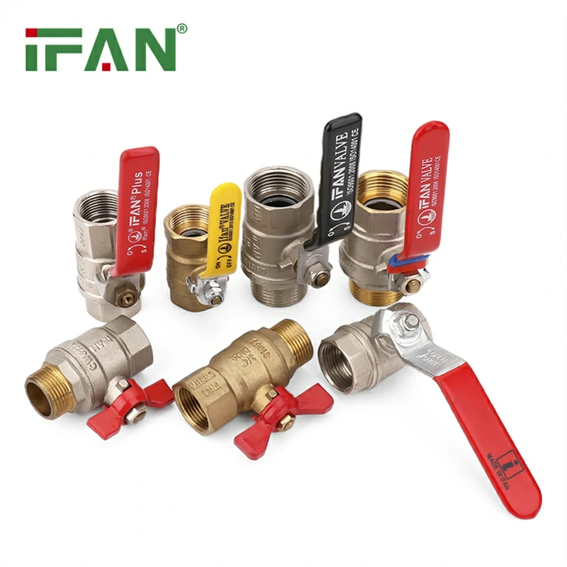 Brass Ball Valve Khoom thiab Ua kom pom tseeb zoo